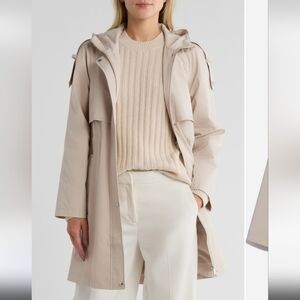 NWT Sam Edelmen Hooded Anorak Jacket